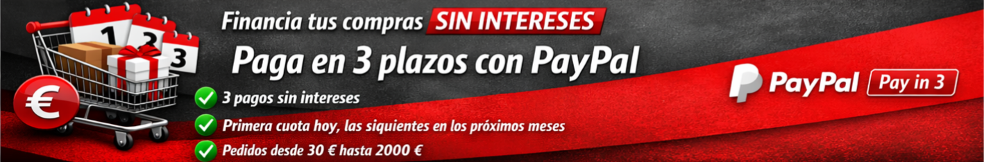 Financia tus compras con PayPal en 3 plazos sin intereses